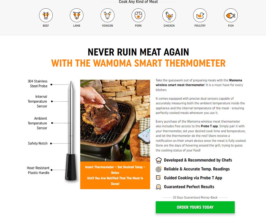 Wamoma Smart Thermometer