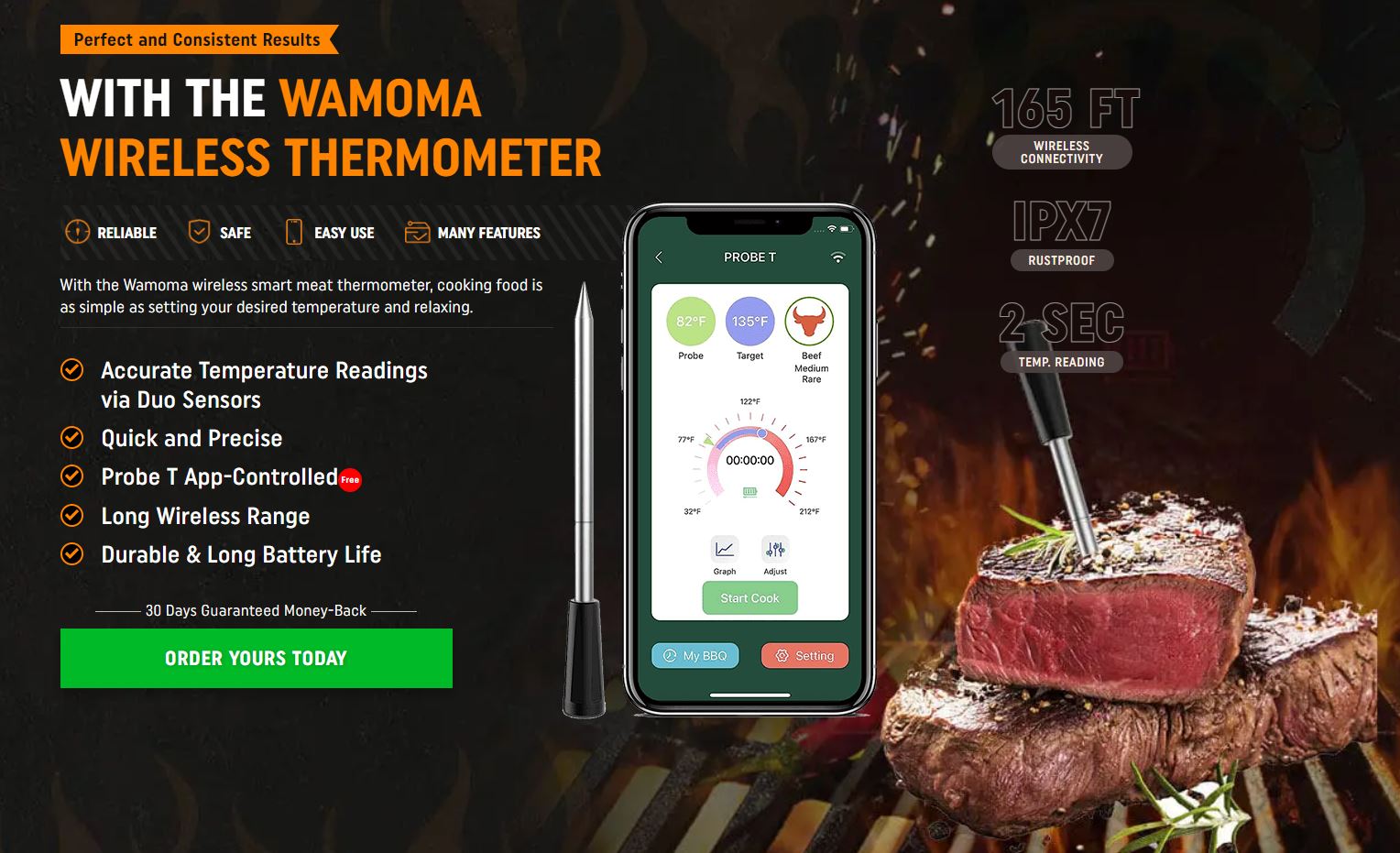 Wamoma Smart Thermometer