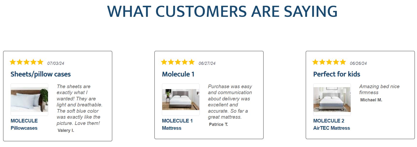 Molecule 1 Mattress