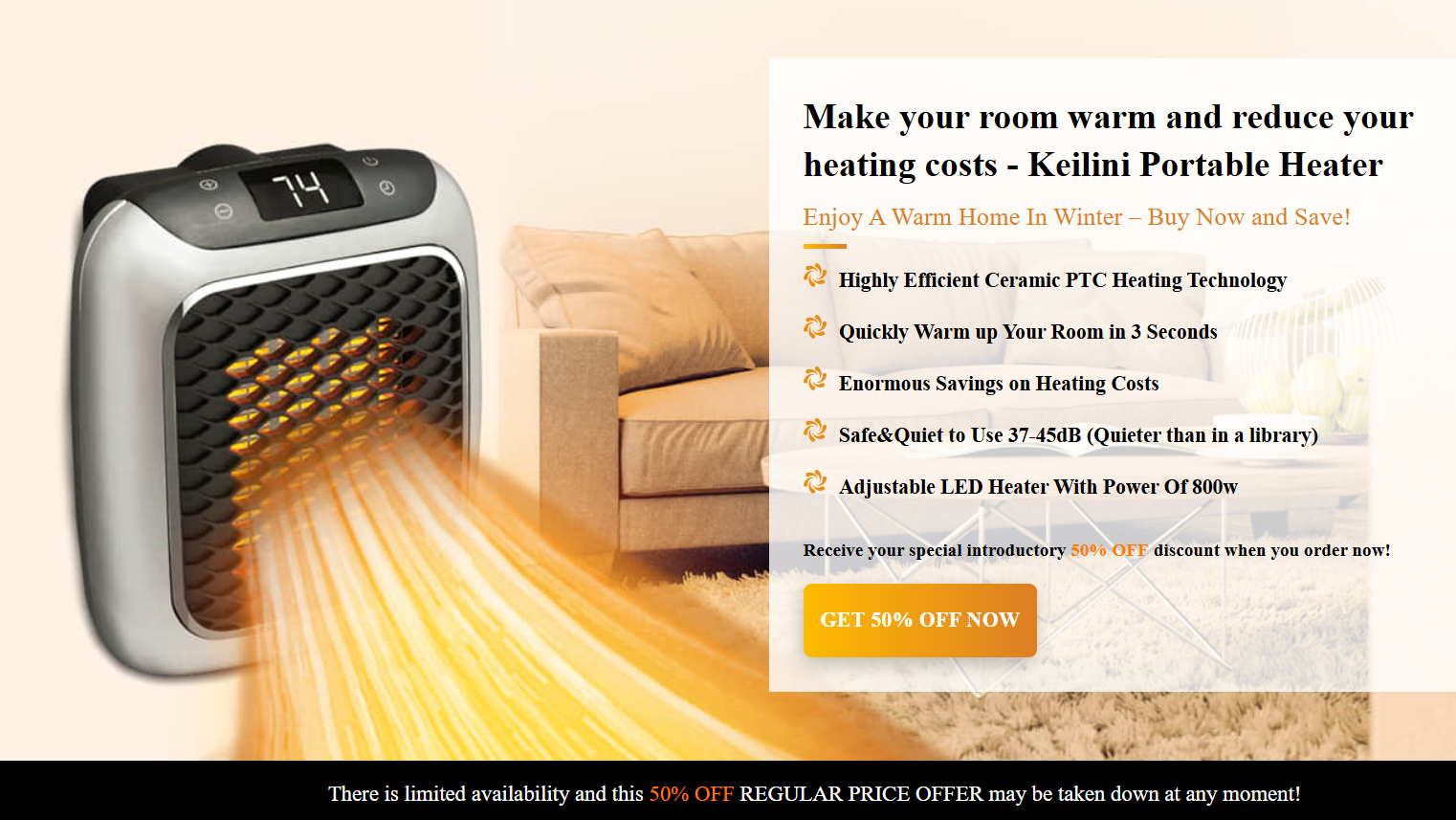 Keilini Portable Heater