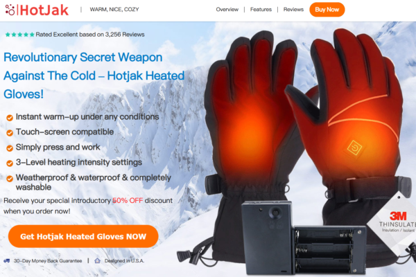 Hotjak Heated Gloves