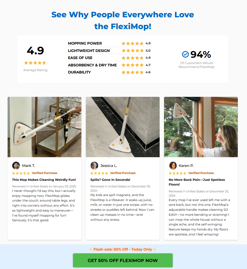 FlexiMop Reviews