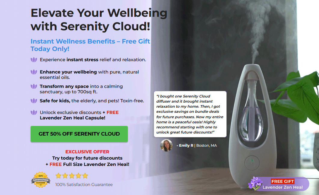 Serenity Cloud Aroma Diffuser