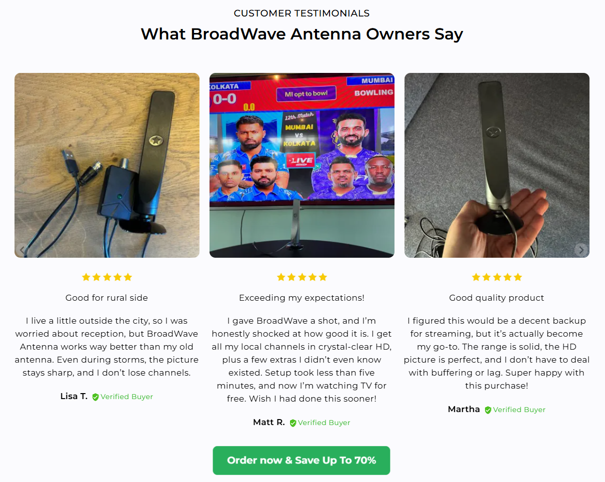 BroadWave Antenna