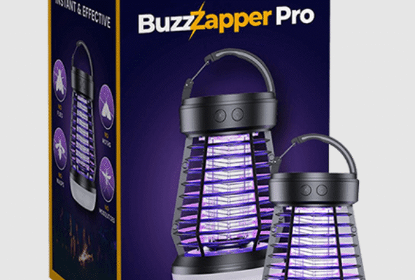 BuzzZapper Pro: The Solar-Powered, Family-Safe Solution for a Bug-Free Home—Indoors or Out!