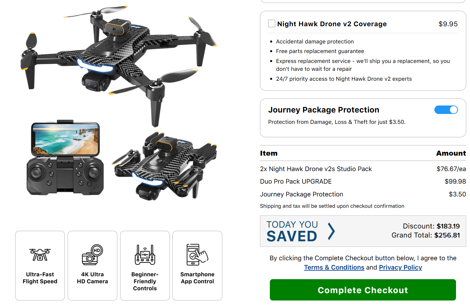 Night Hawk Drone