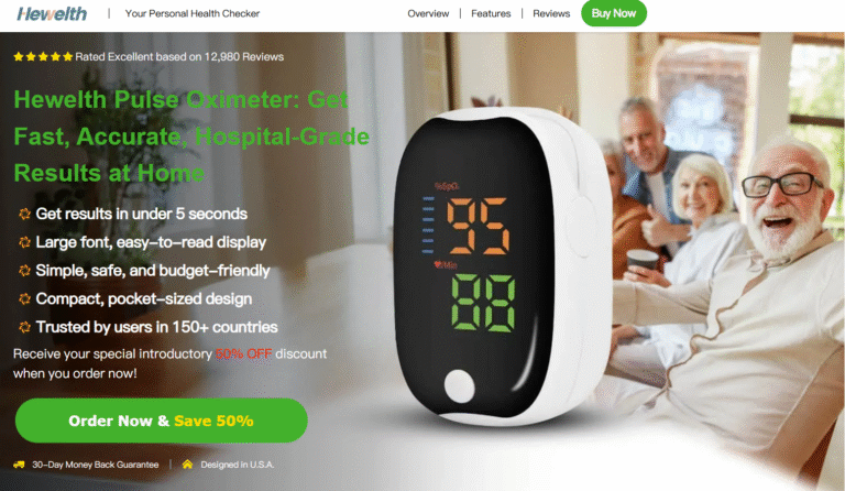 Hewelth Pulse Oximeter