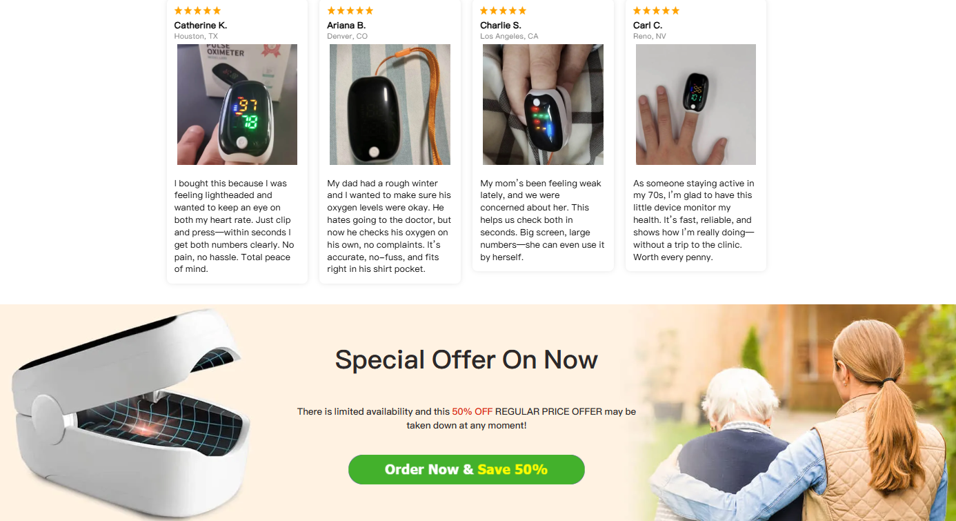 Hewelth Pulse Oximeter