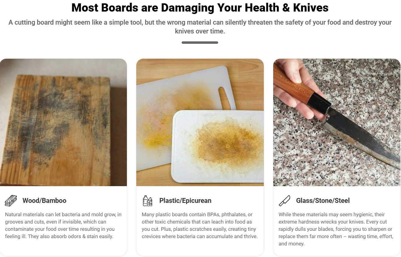 KatuChef Titanium Cutting Board