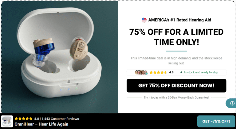 Omnihear Hearing Aids Wireless Hearing Aid Clear Hearing And No Whistling!