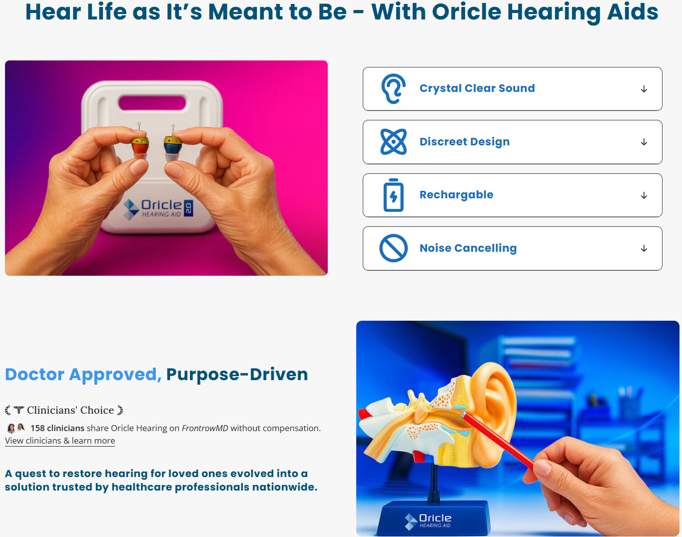 Oricle Hearing Aid