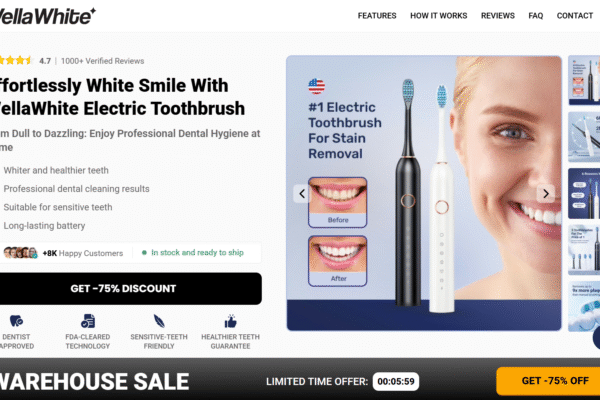 WellaWhite Electric Toothbrush