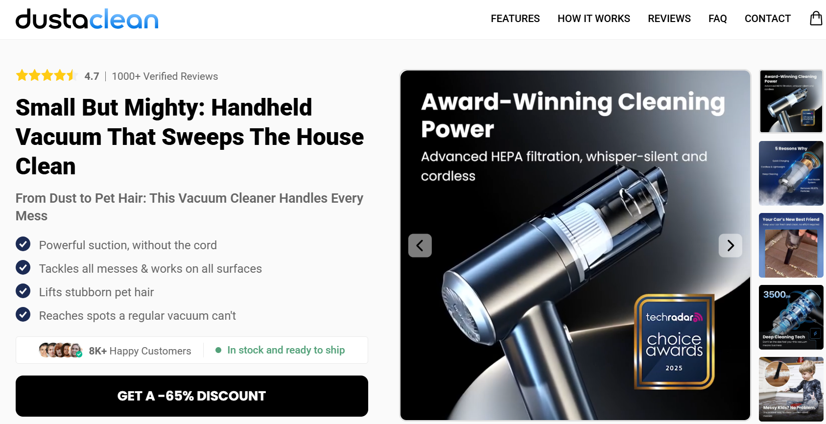 Handheld Vacuum