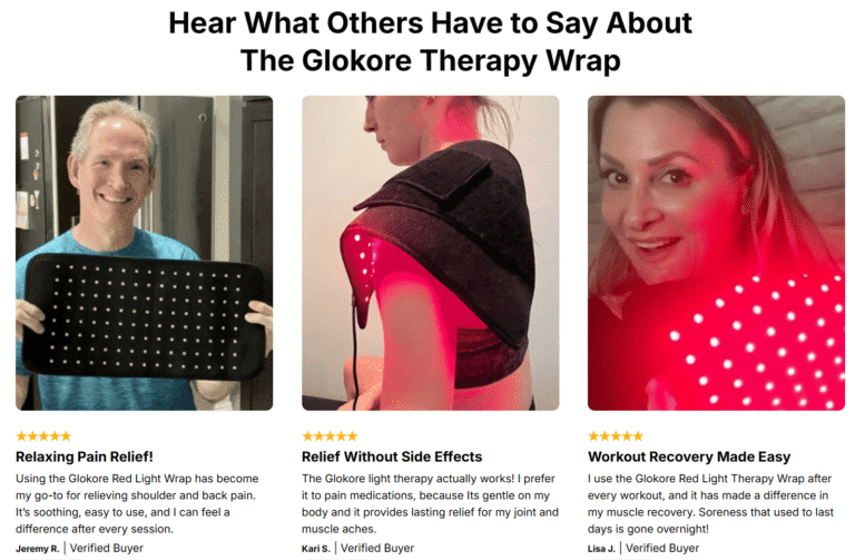 Glokore Red Light Therapy Wrap