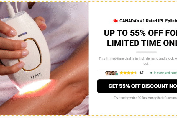 LoweSkin Laser Epilator
