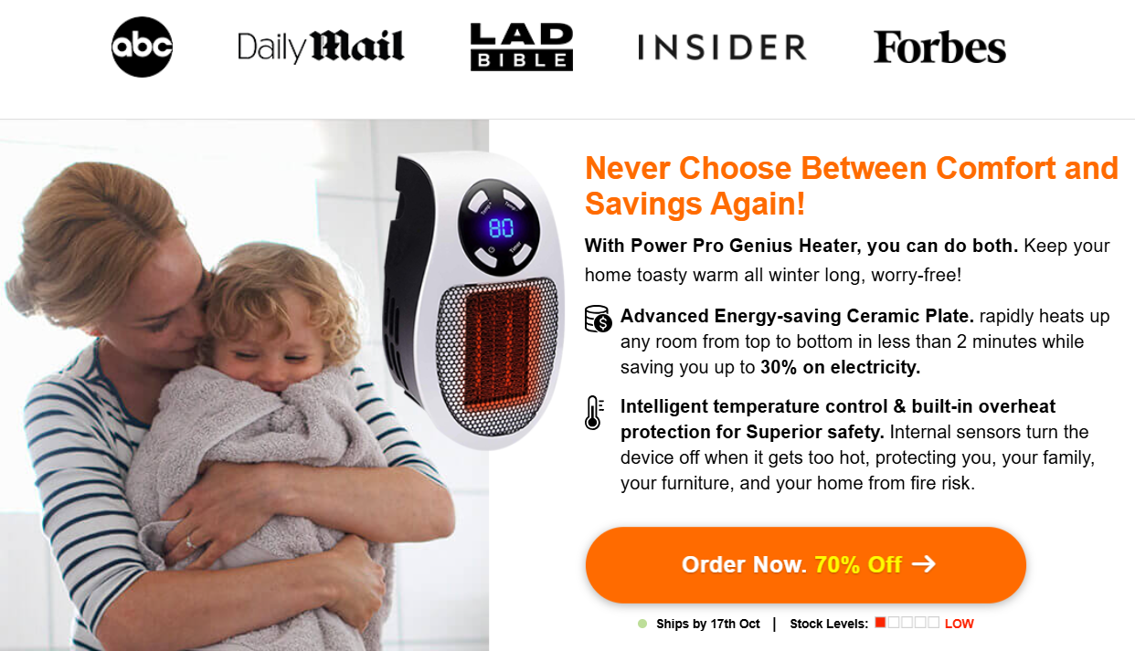 Power Pro Genius Heater