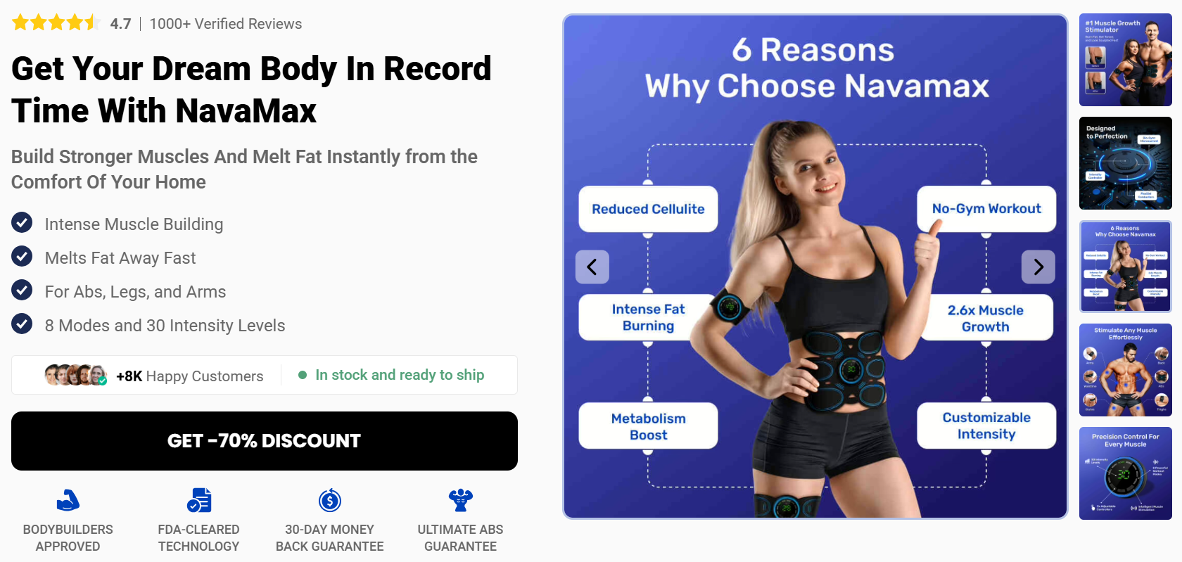 NavaMax Abs Stimulator