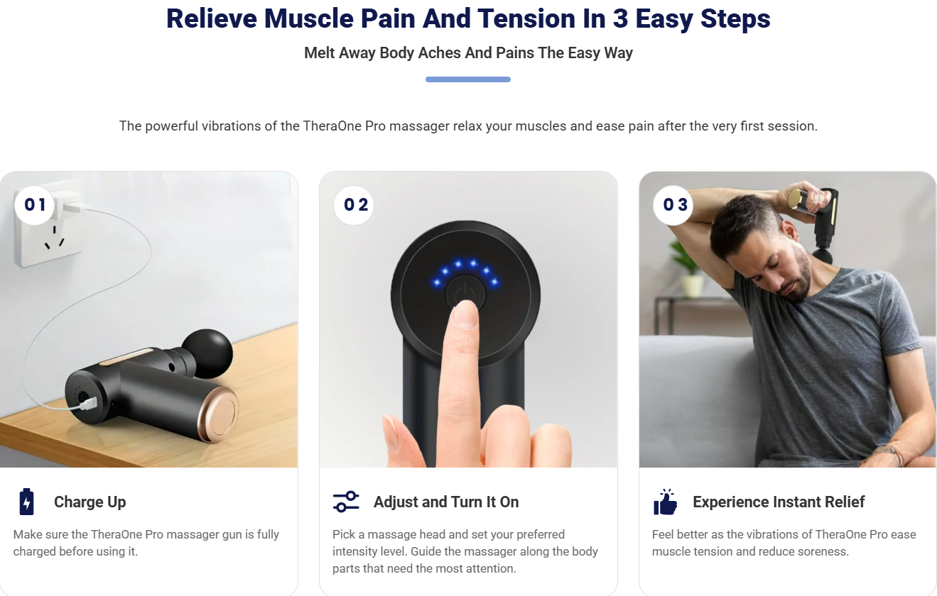 TheraOne Pro Massage Gun