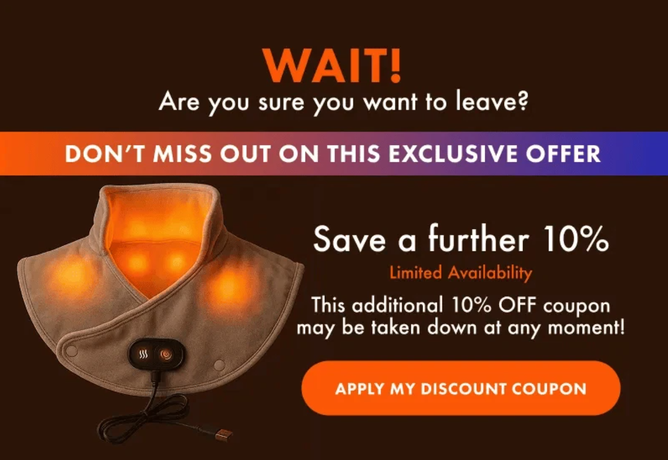 Solana Gear Heat & Massage Neck Wrap