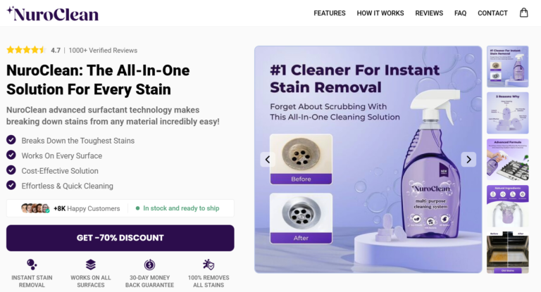 NuroClean Cleaning Solution