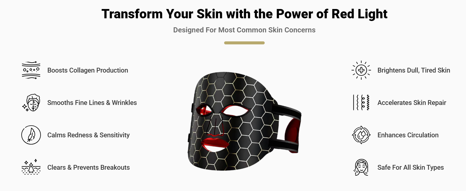 NuroDerm Red Light Mask Therapy