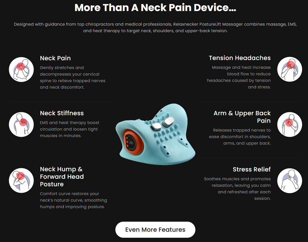 Relaxnecker PostureLift Massager