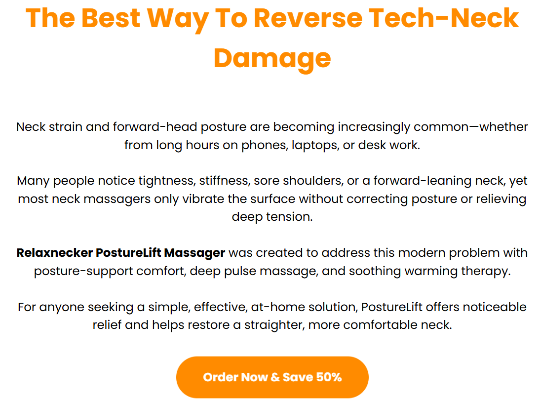 Relaxnecker PostureLift Massager