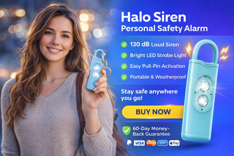 Halo Siren Personal Safety Alarm