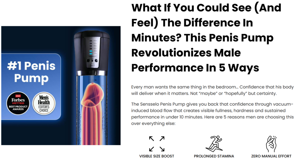 Sensselo Male Enhancement