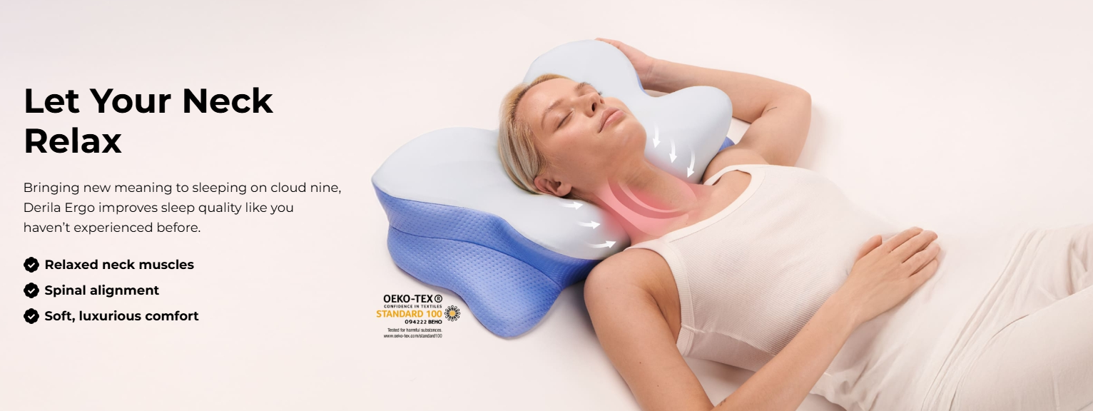 Derila Ergo Memory Foam Pillow