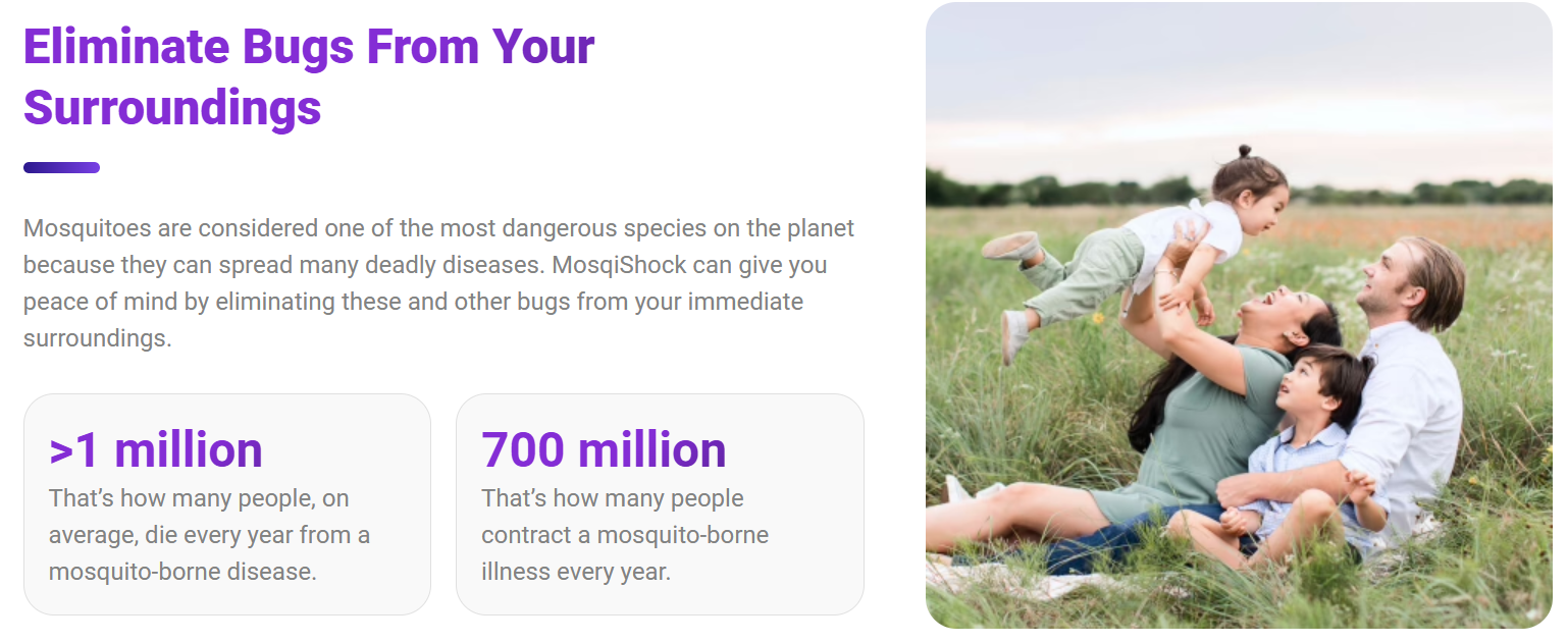 MosqiShock Mosquito Zapper