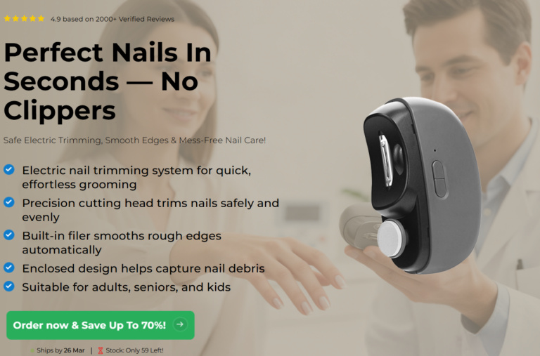 TrimZa Electric Nail Clipper