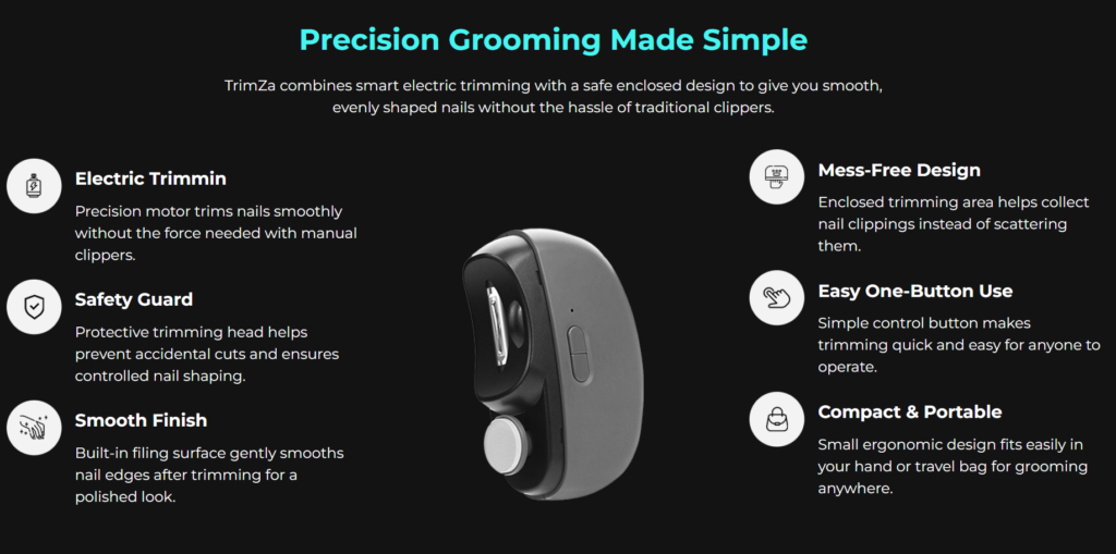 TrimZa Electric Nail Clipper