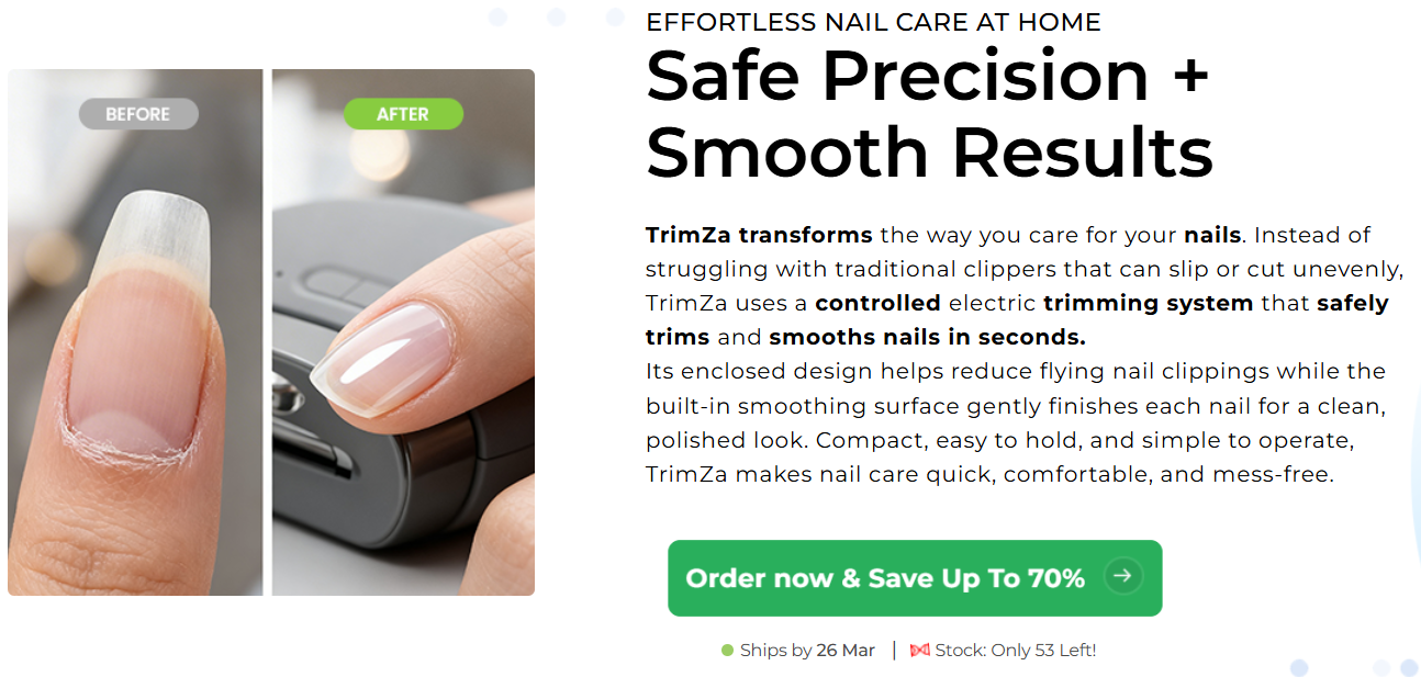 TrimZa Electric Nail Clipper