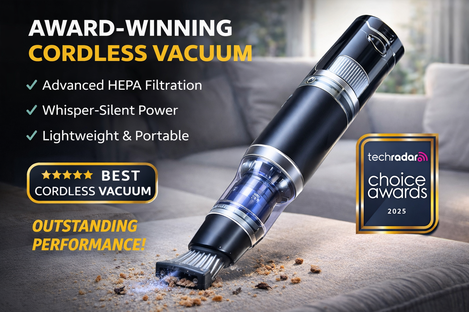 Dustaclean Handheld Vacuum