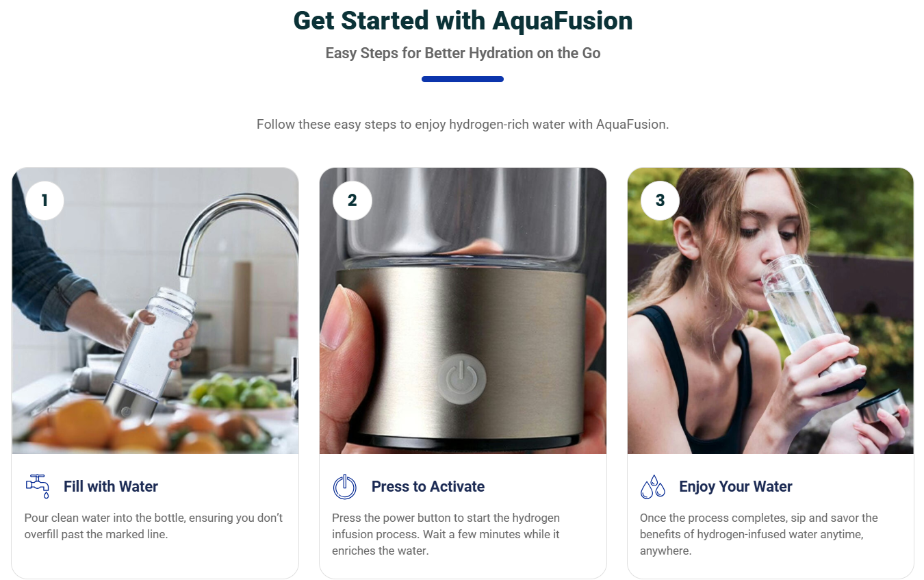 AquaFusion Hydrogen Bottle