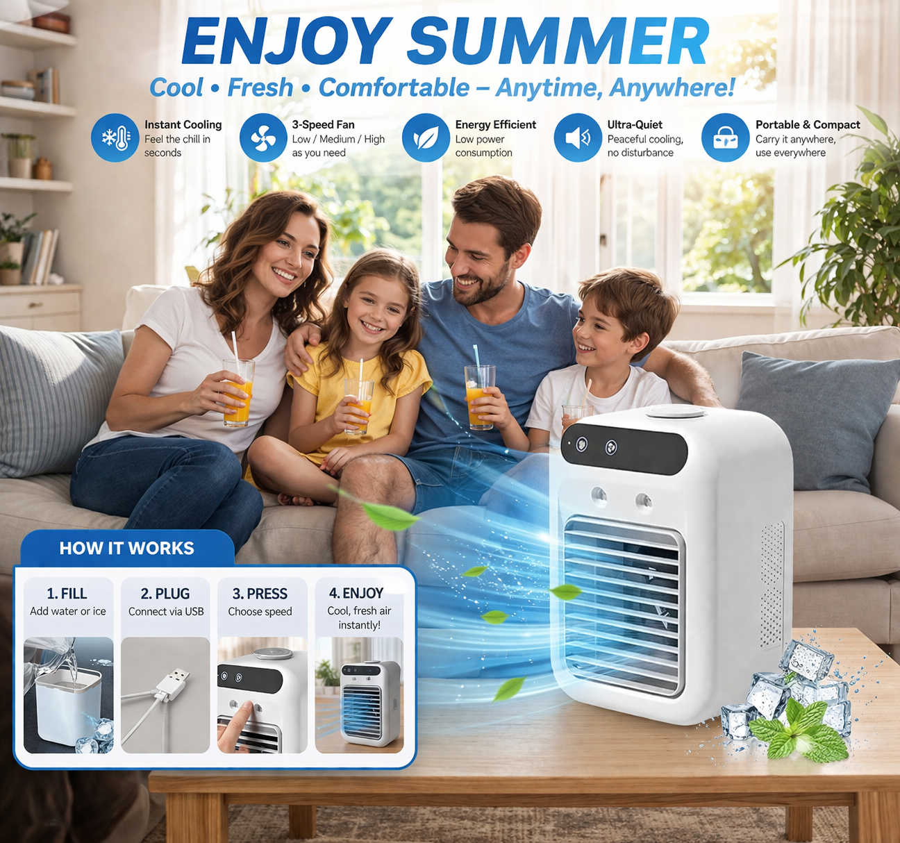 Glacier Breeze Portable AC