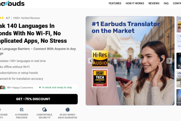 SonaBuds Translating Earbuds