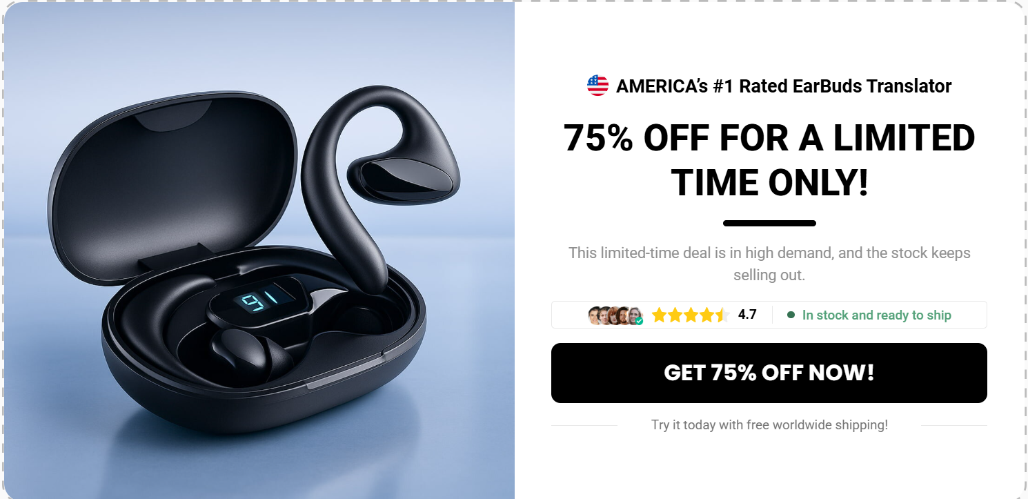 SonaBuds Translating Earbuds