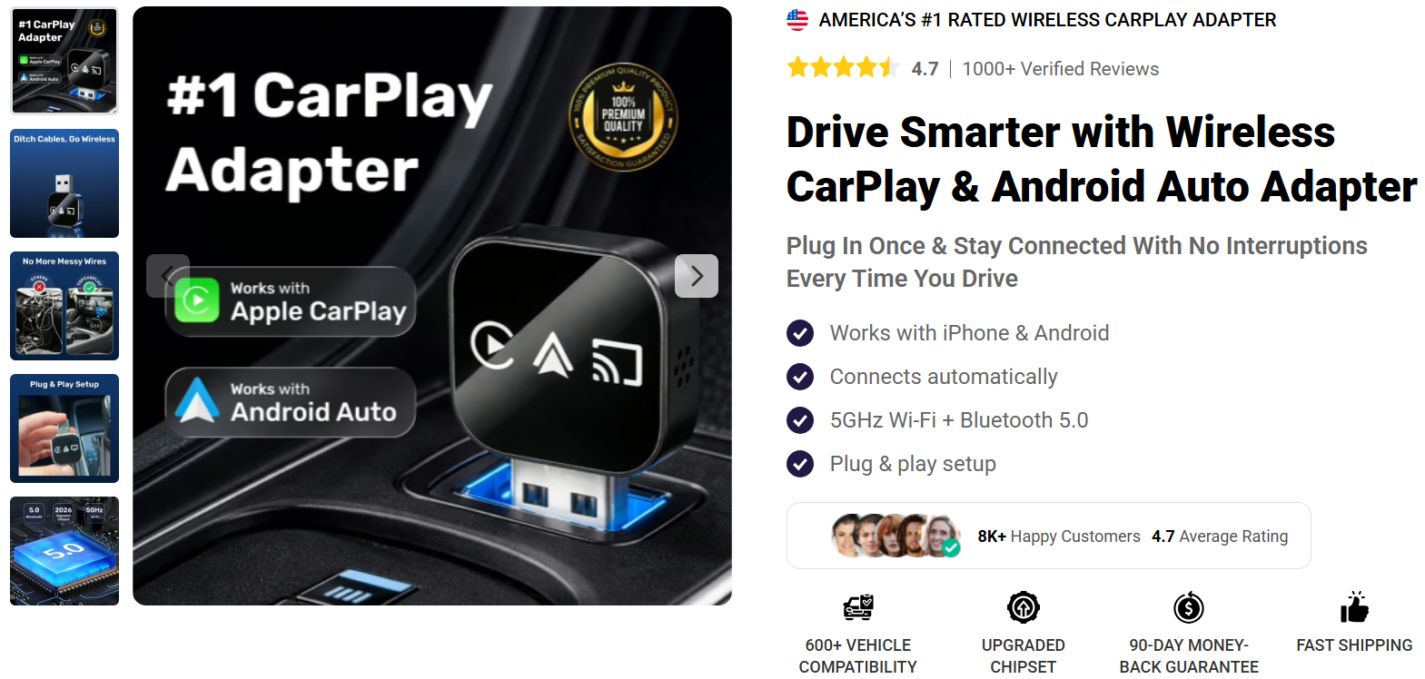 TopCarPlay Wireless CarPlay
