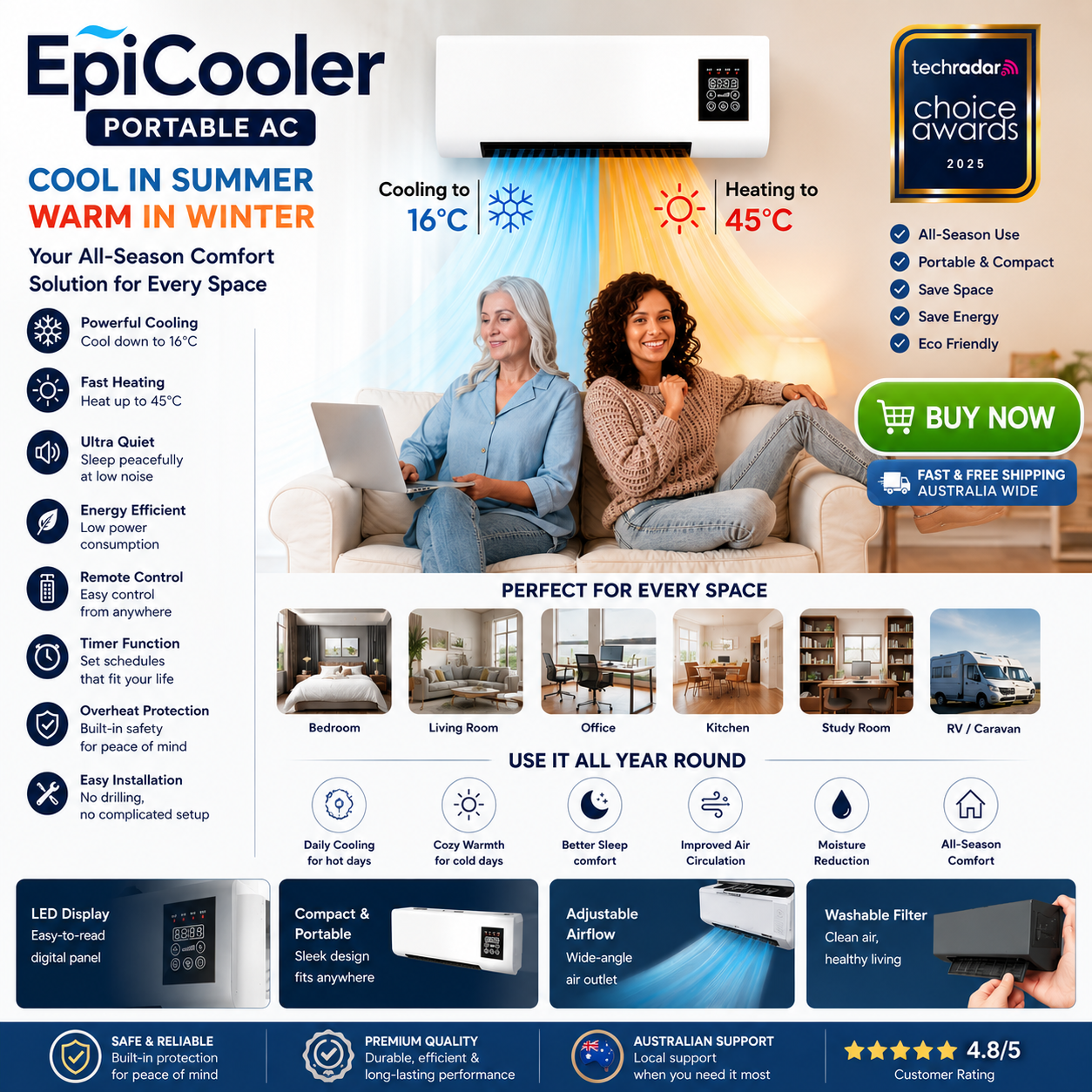 EpiCooler Portable AC Australia