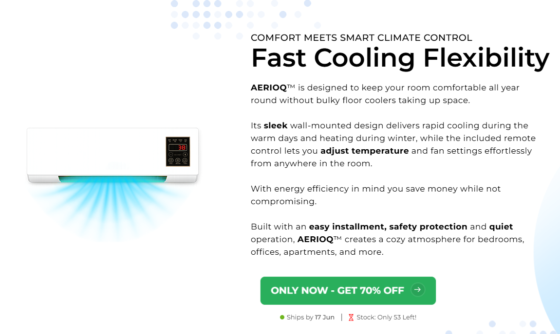 AERIOQ Heating And Cooling