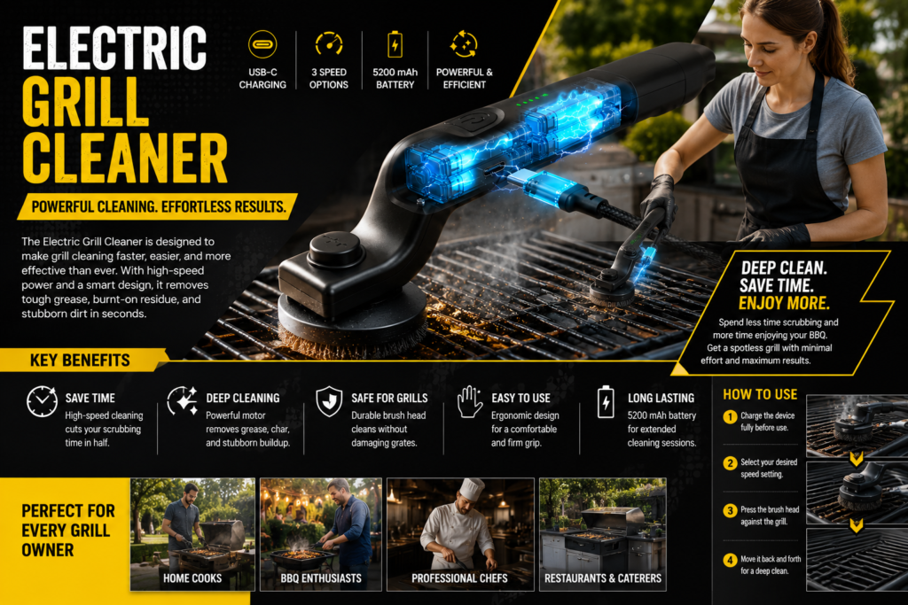 GrillWizz Grill Cleaner