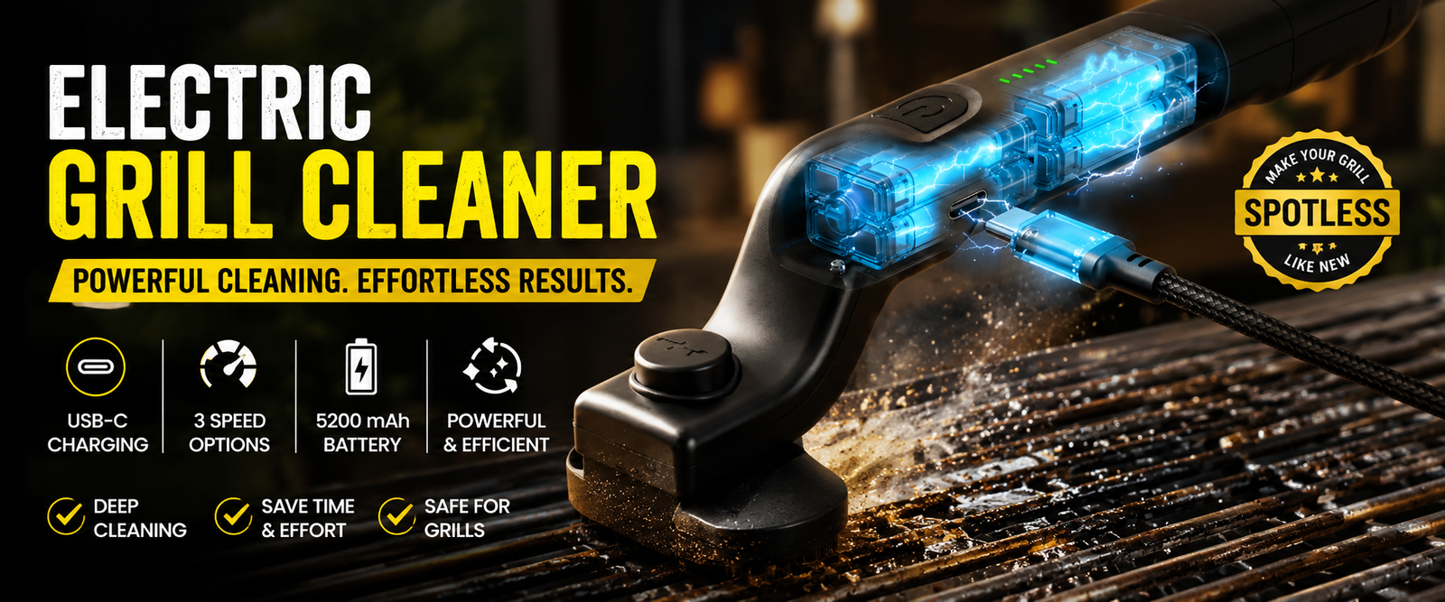 GrillWizz Grill Cleaner