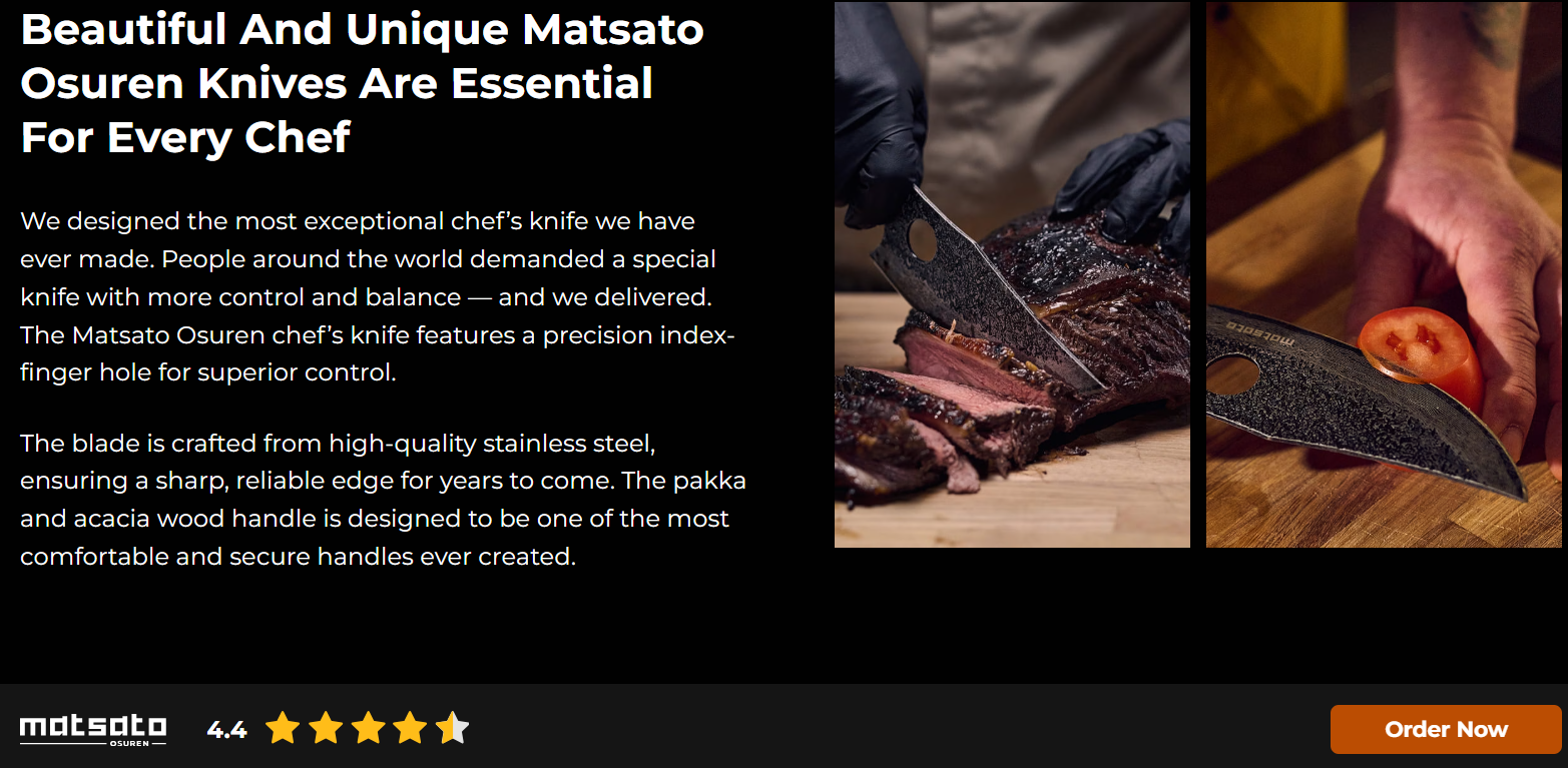 Matsato Osuren Knife